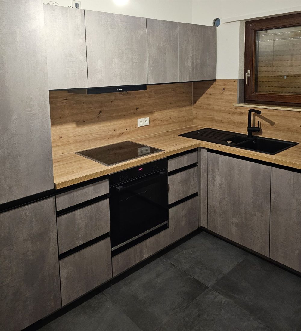 Moderne Küchensanierung im Altbau in Sandhausen 2